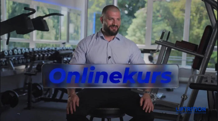 Standbild aus dem Liftrition-Fitnesskurs.